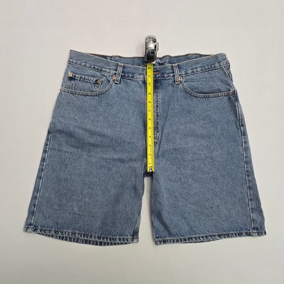 Levis 550 Relaxed Fit Denim Shorts Mens 38 Medium Wash Blue Cotton Vintage - Picture 13 of 16